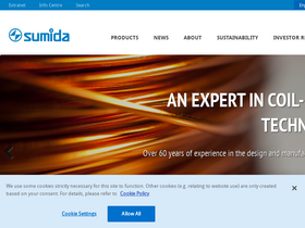 'sumida.com' screenshot