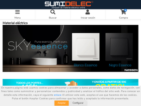 'sumidelec.com' screenshot