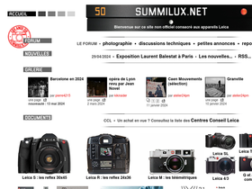 'summilux.net' screenshot