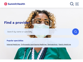 'summithealth.com' screenshot