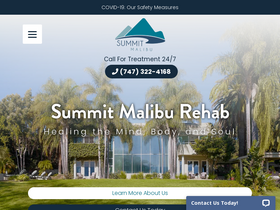 'summitmalibu.com' screenshot