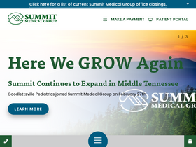 'summitmedical.com' screenshot