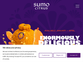 'sumocitrus.com' screenshot