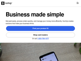 'sumup.com' screenshot