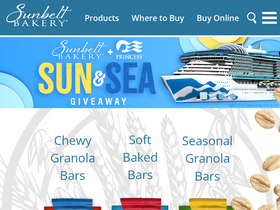 'sunbeltbakery.com' screenshot