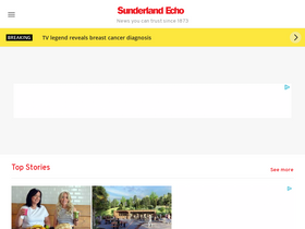 'sunderlandecho.com' screenshot