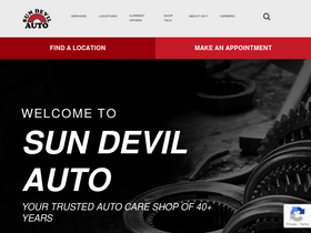 'sundevilauto.com' screenshot