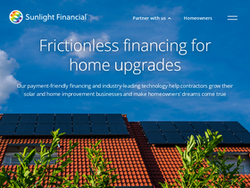 'sunlightfinancial.com' screenshot