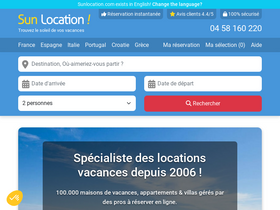 'sunlocation.com' screenshot