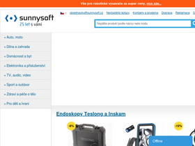'sunnysoft.cz' screenshot