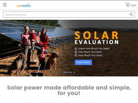 'sunwatts.com' screenshot
