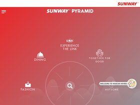 'sunwaypyramid.com' screenshot