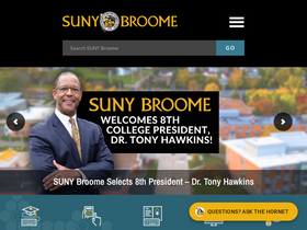 'sunybroome.edu' screenshot