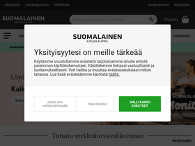 'suomalainen.com' screenshot