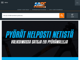 'suomenurheilupyora.fi' screenshot