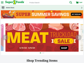 'super1foods.com' screenshot