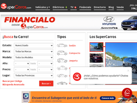 'supercarros.com' screenshot