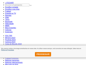 'superesportes.com.br' screenshot