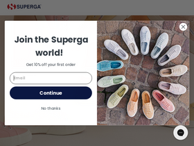 'superga.com' screenshot