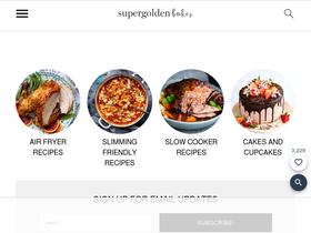 'supergoldenbakes.com' screenshot