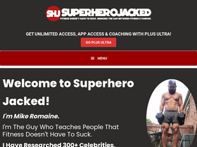 'superherojacked.com' screenshot