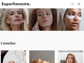 'superhonesta.com' screenshot