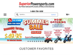 'superiorpowersports.com' screenshot