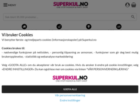 'superkul.no' screenshot