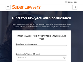 'superlawyers.com' screenshot