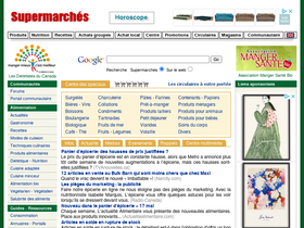 'supermarches.ca' screenshot