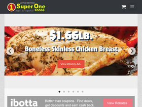 'superonefoods.com' screenshot