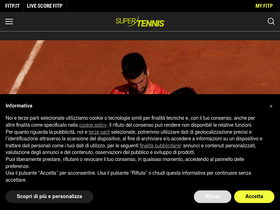 'supertennis.tv' screenshot