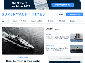 'superyachttimes.com' screenshot