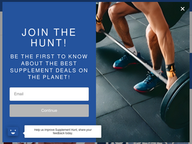 'supplementhunt.com' screenshot