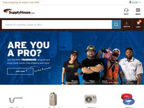 'supplyhouse.com' screenshot