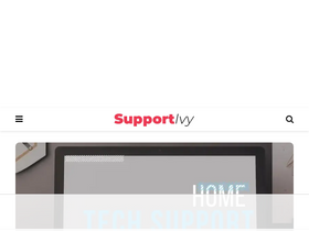 'supportivy.com' screenshot