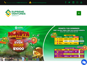 'supremeventures.com' screenshot