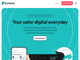 'surfshark.com' screenshot