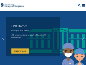 'surgeons.org' screenshot