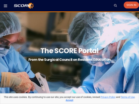 'surgicalcore.org' screenshot