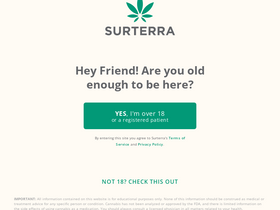 'surterra.com' screenshot