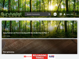 'survivalistboards.com' screenshot