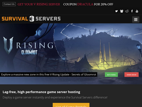 'survivalservers.com' screenshot