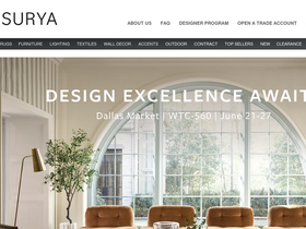 'surya.com' screenshot