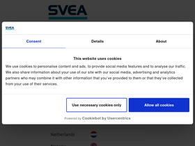 'svea.com' screenshot