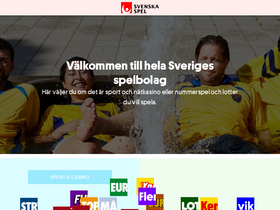 'svenskaspel.se' screenshot