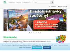 'svet-deskovych-her.cz' screenshot