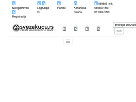 'svezakucu.rs' screenshot