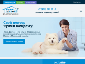 'svoydoctor.ru' screenshot