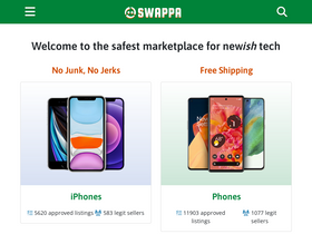 'swappa.com' screenshot